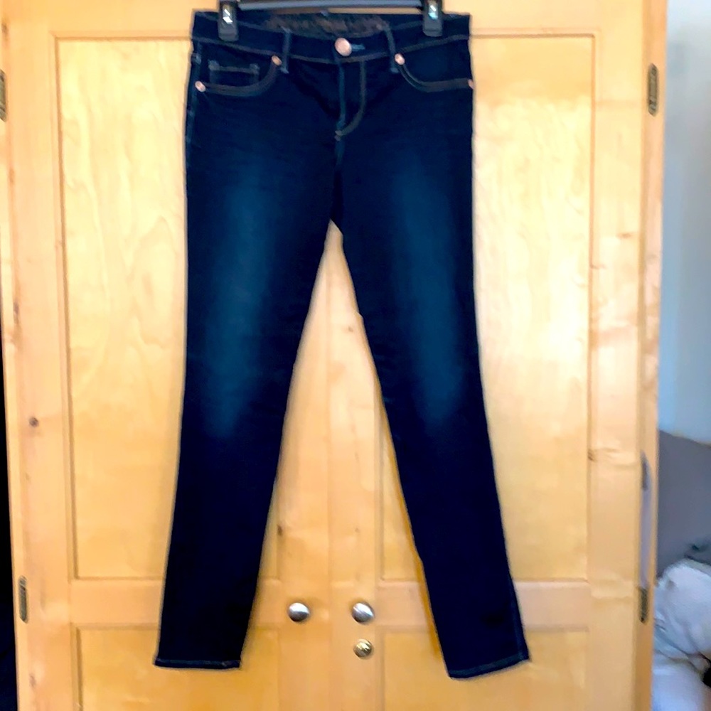Dark blue Express Skinny Jeans
